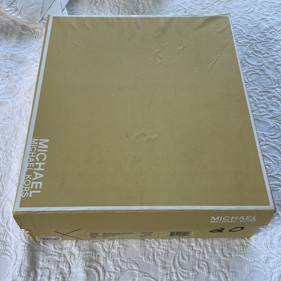 Gorgeous MICHAEL KORS high hill sandals size 9. New - Picture 10 of 12